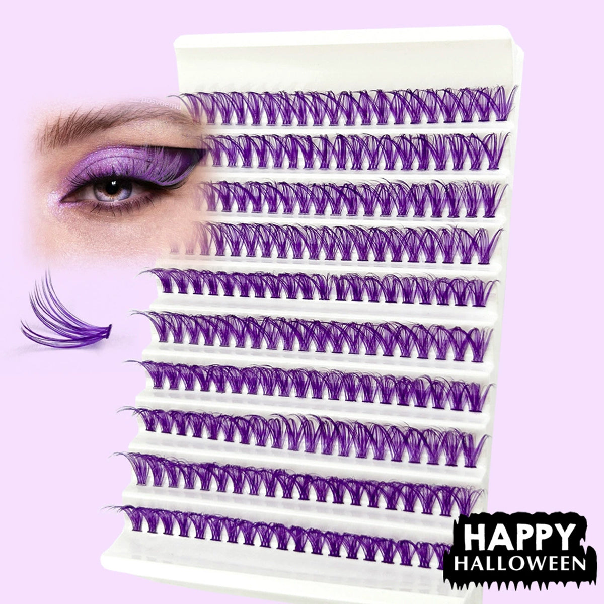 Amethyst Allure Segmented Dramatic Lashes