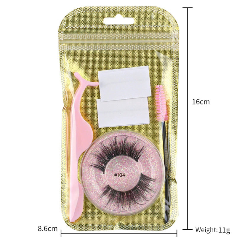 Storm Goddess 1 Pair Natural Eyelashes Set