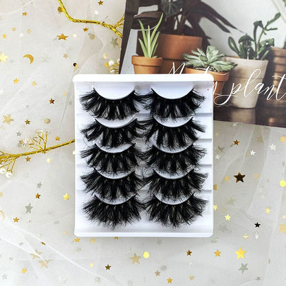 Cantata Charm 5 Pairs Natural Glue-on Lashes