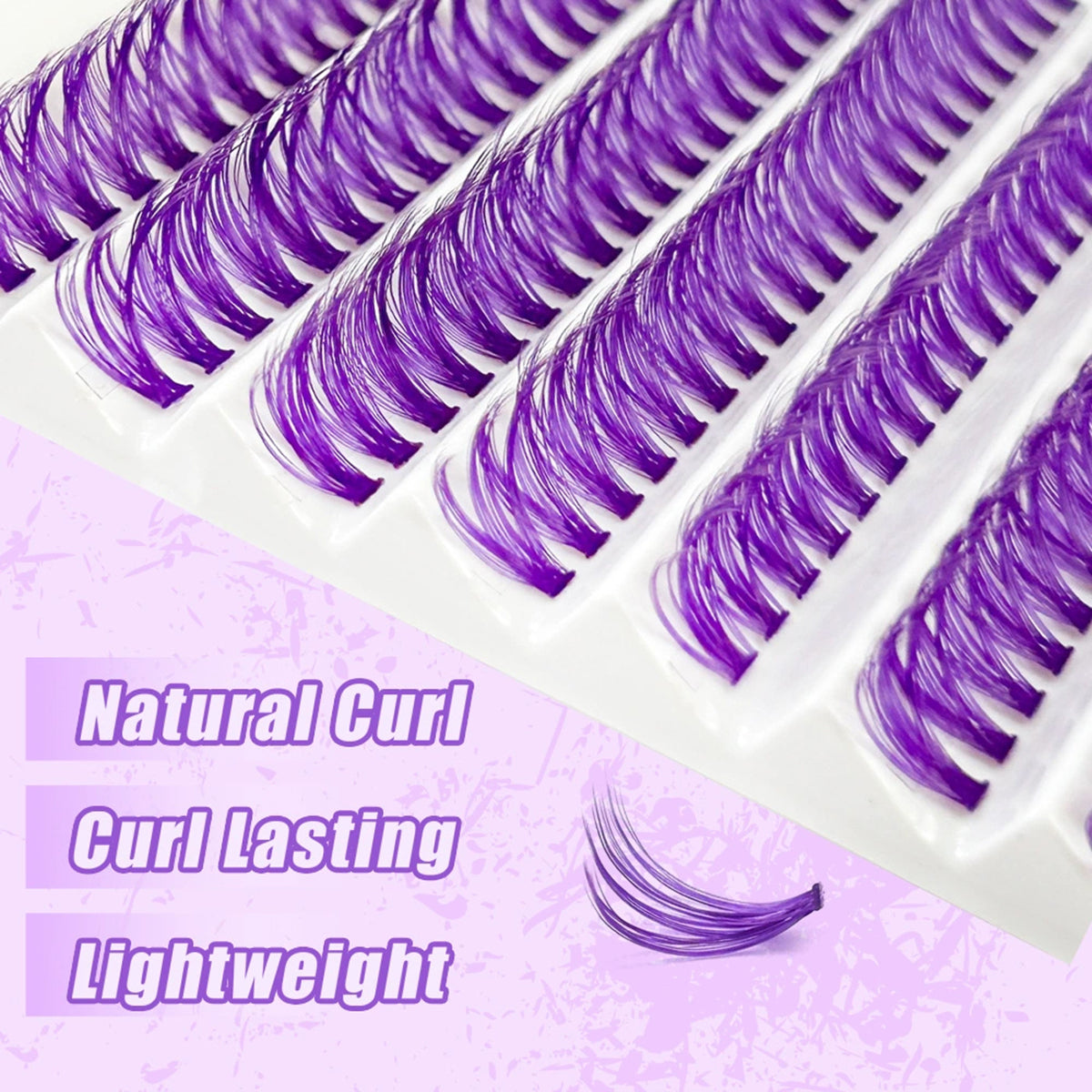 Amethyst Allure Segmented Dramatic Lashes