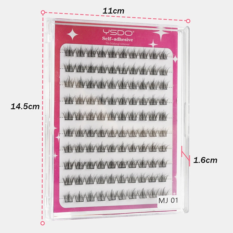 Opium Haze Segmented Natural Glue-on Lashes