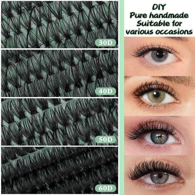 Birch Glow Segmented Natural Lashes