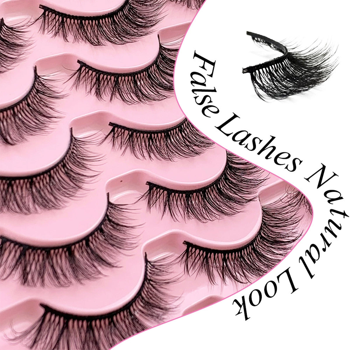 Bay Leaf 14 Pairs Natural Lashes