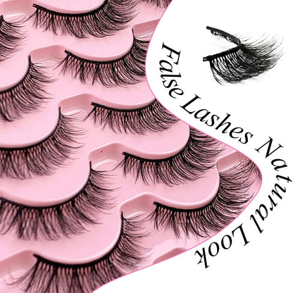 Bay Leaf 14 Pairs Natural Lashes