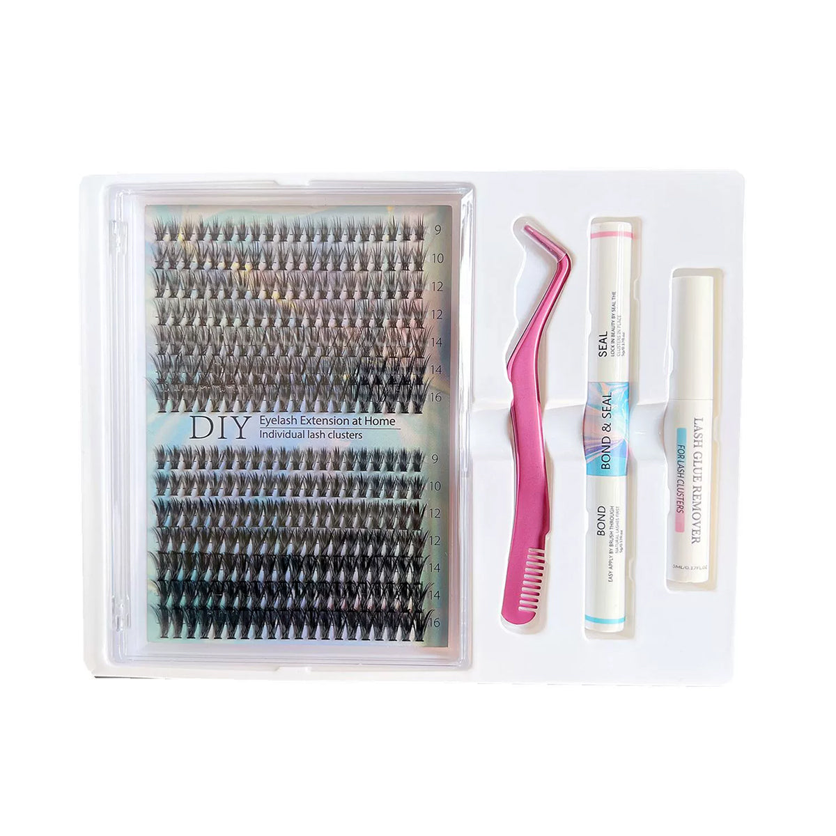 Cloud Nine Segmented Natural Glue-on Eyelashes Set
