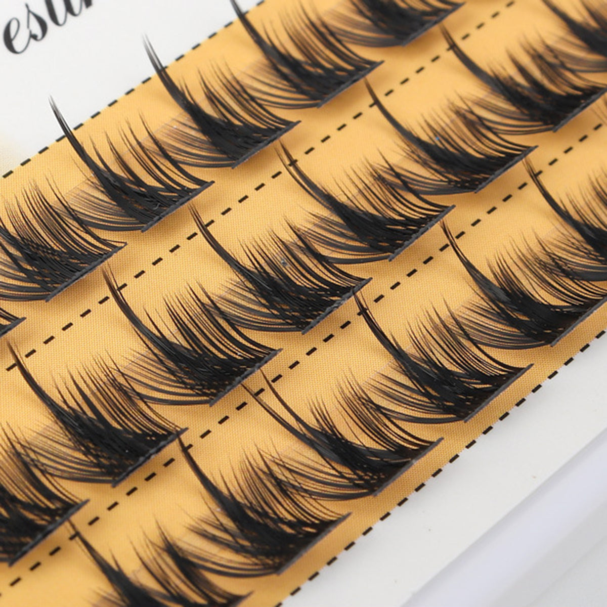 Shadowed Symphony 3 Rows Segmented Natural Lashes
