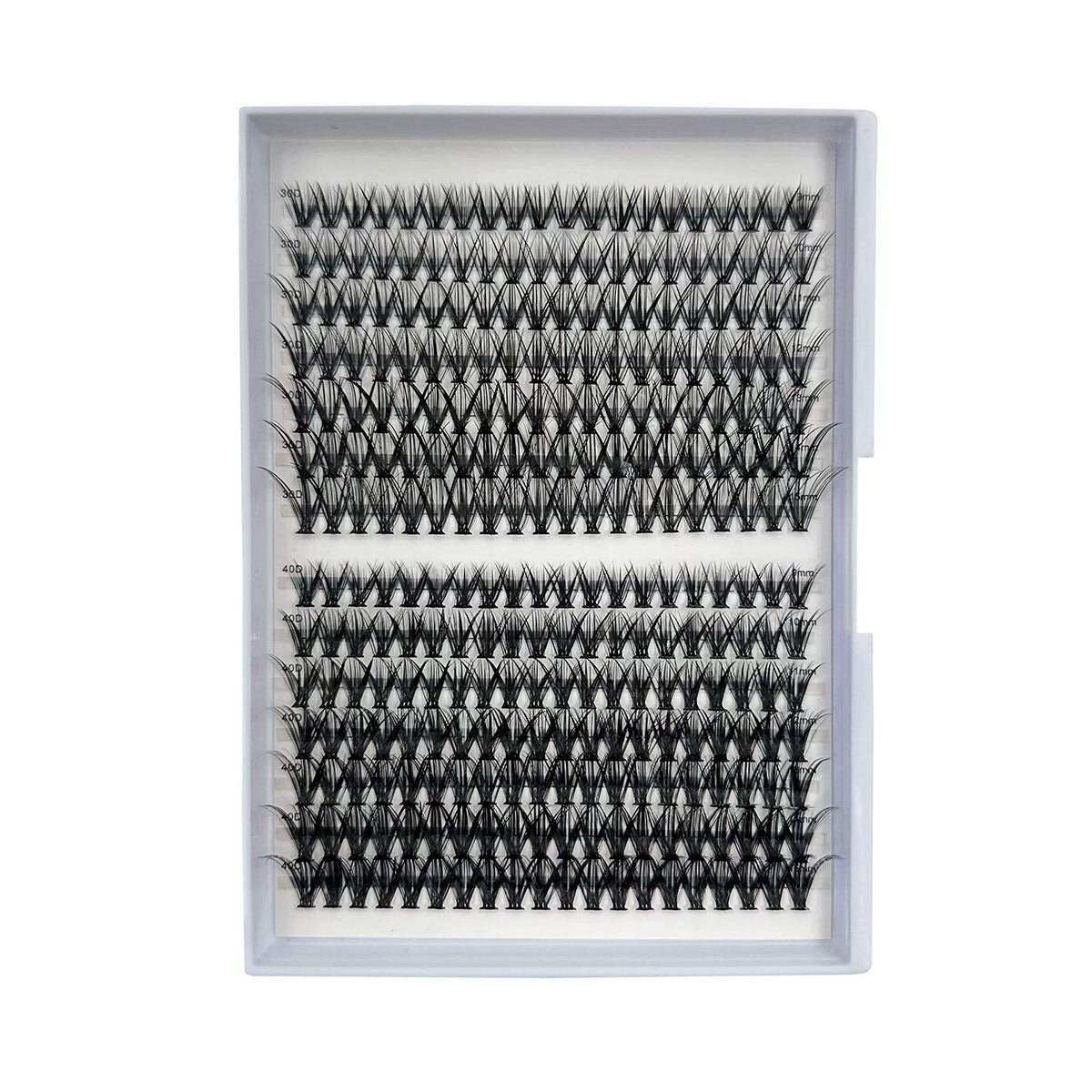 Whisper Silk Segmented Natural Glue-on Lashes
