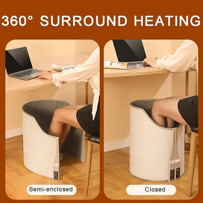 Folding Portable Adjustable Thermostat Foot Warmer