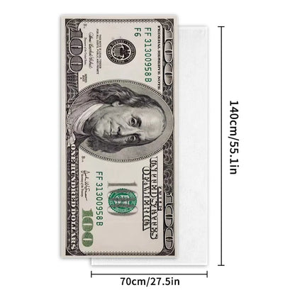 Dollar beach towel accessories bath towel