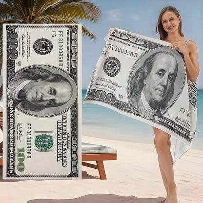 Dollar beach towel accessories bath towel