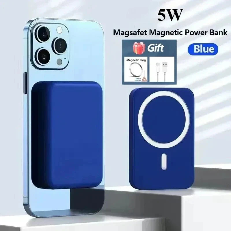 New magnetic wireless mobile power bank suitable for iPhone MagSafe fast charging