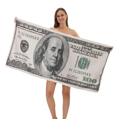 Dollar beach towel accessories bath towel