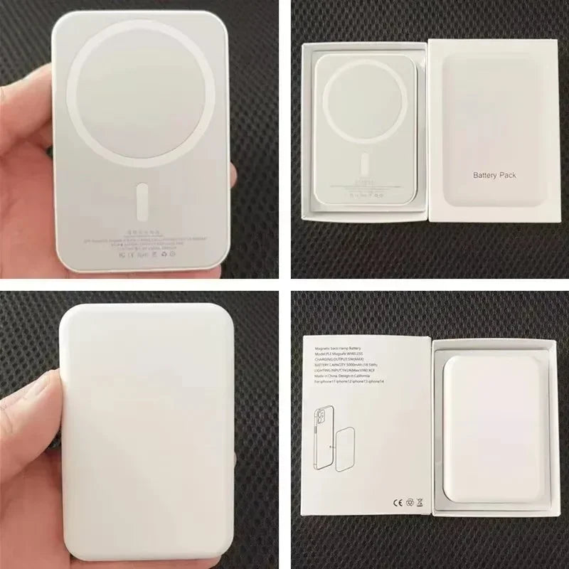 New magnetic wireless mobile power bank suitable for iPhone MagSafe fast charging
