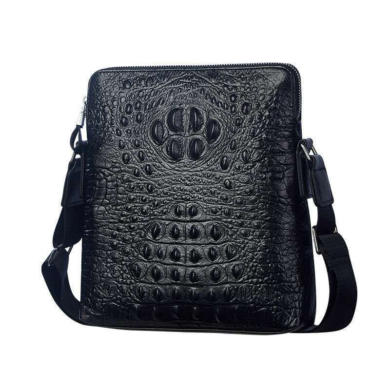 Mens Business Casual Embossed Shoulder Bag 1025090502
