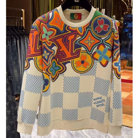 Fashion Print Casual Sweatshirt 1025090318