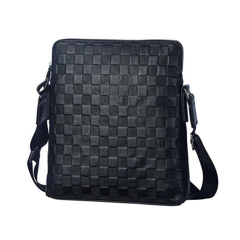 Mens Business Casual Embossed Shoulder Bag 1025090502