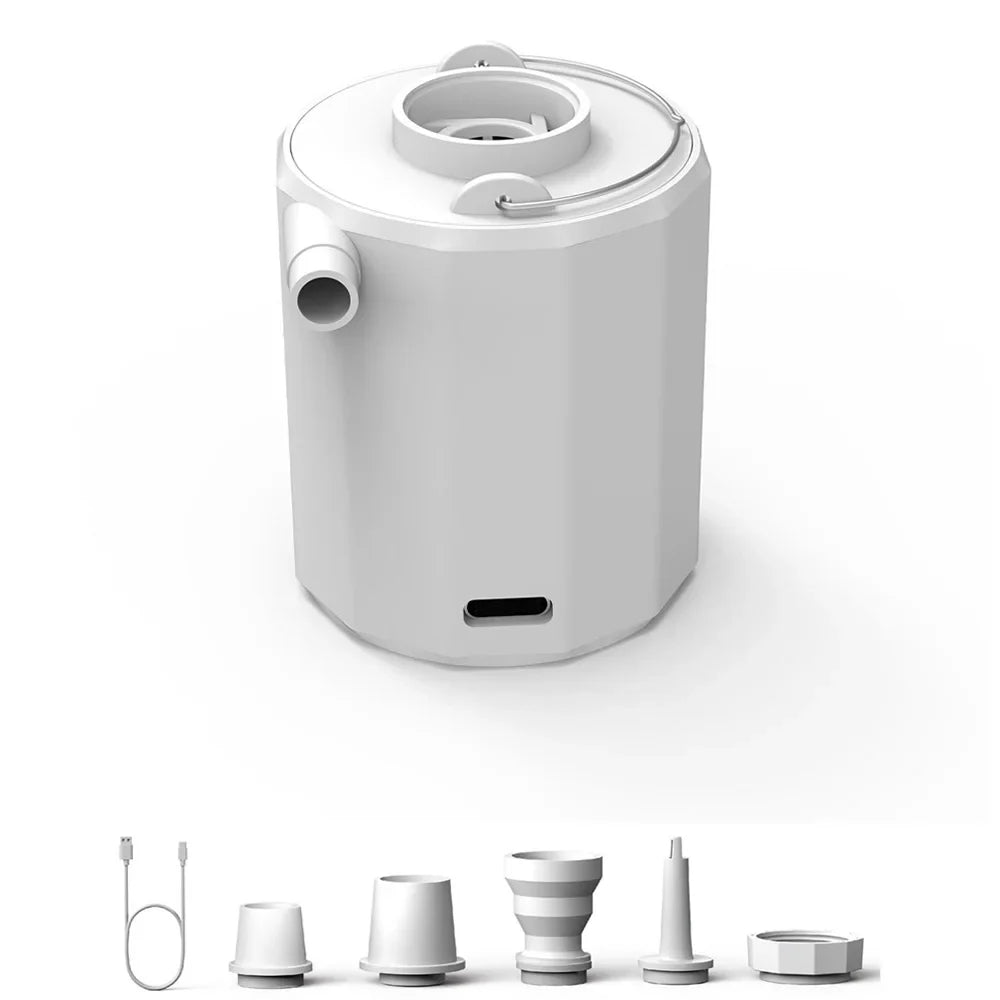 Outdoor Mini Camping Tent Lighting Swimming Circle Multi functional Inflatable Pump