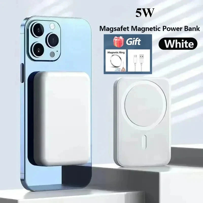 New magnetic wireless mobile power bank suitable for iPhone MagSafe fast charging