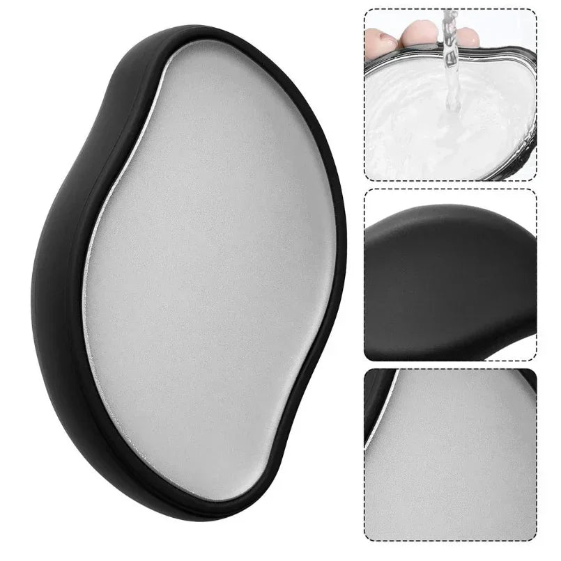 Nano painless hair removal device is safe, easy to clean, and reusable