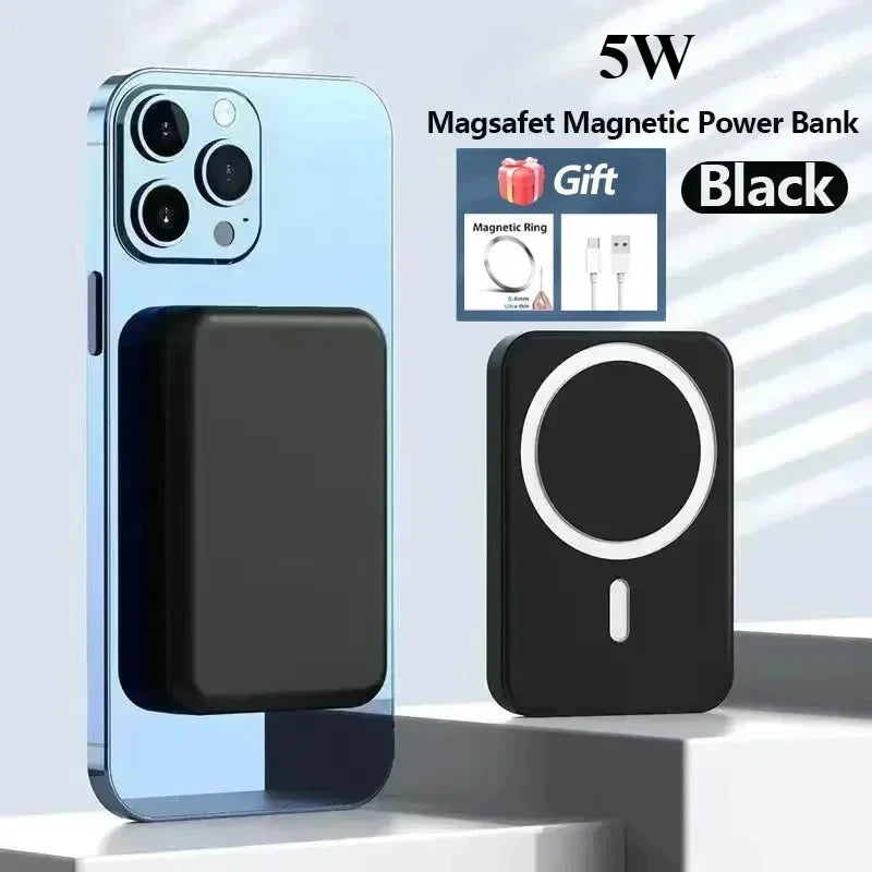New magnetic wireless mobile power bank suitable for iPhone MagSafe fast charging