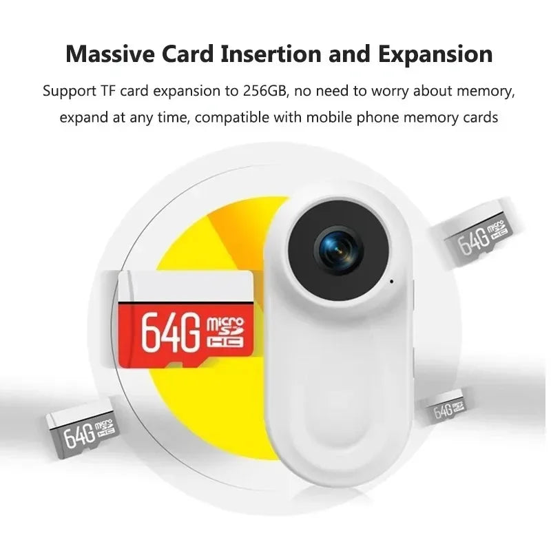 Mini Thumb camera 1080P high-definition magnetic action camera DV action video recorder