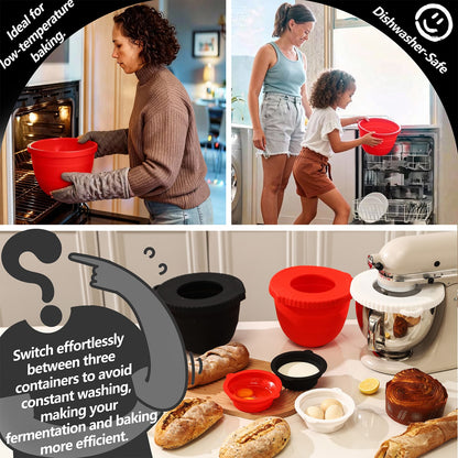 Silicone Bowl Liners for KitchenAid Stand Mixer – No More Splatter