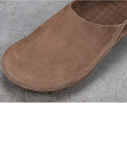 Soft Sole Comfortable Handmade Retro Flats for Men