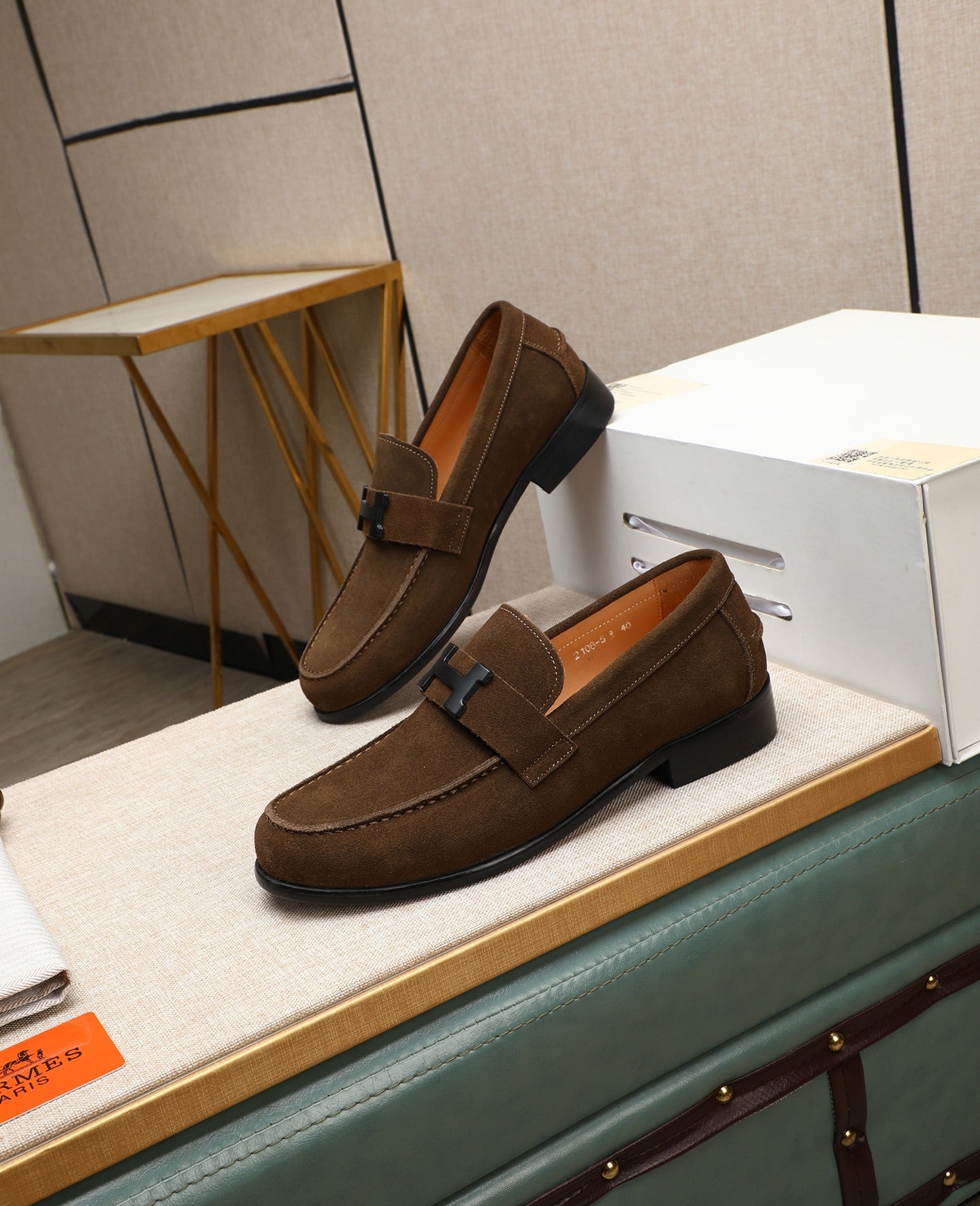 HMS suede loafers 0725070202