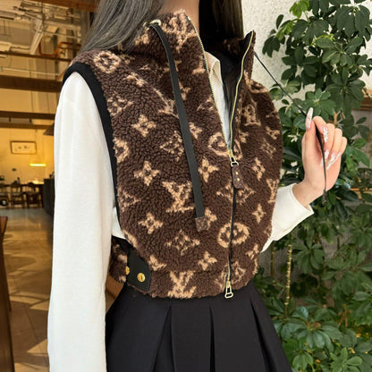 Lvv lambskin vest jacket 0725102009