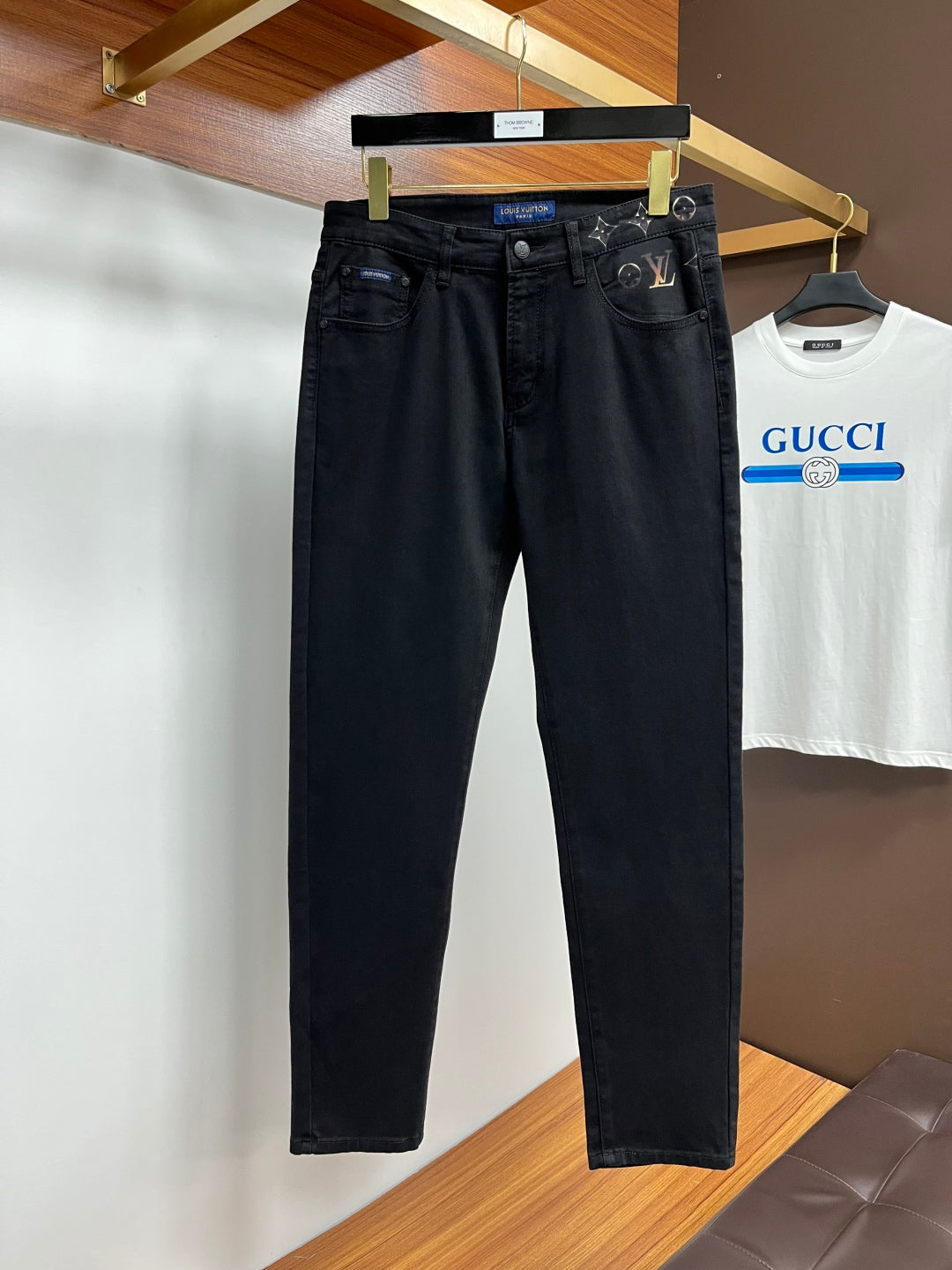 Lvv men's business casual jeans 0725092606