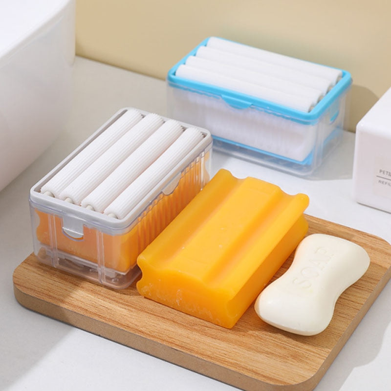 Roller Foaming Soap Dishes