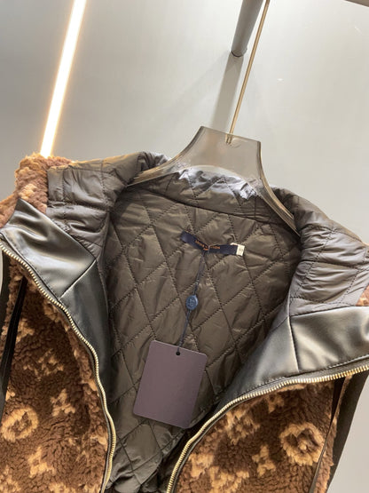 Lvv lambskin vest jacket 0725102009