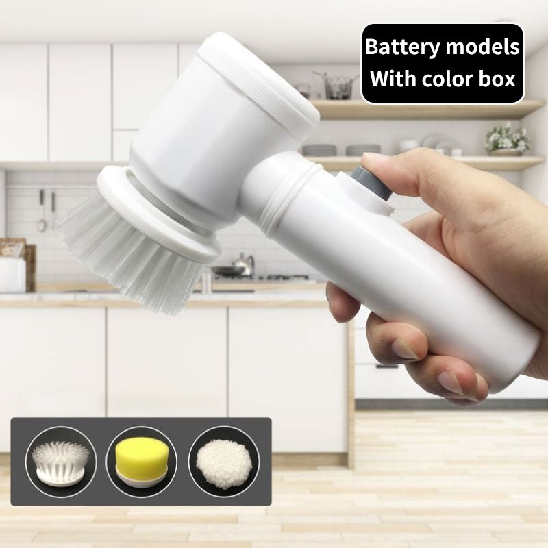 Electric Kitchen Bathroom Cleaning Tool Set