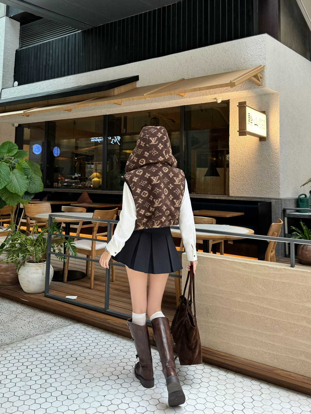 Lvv lambskin vest jacket 0725102009