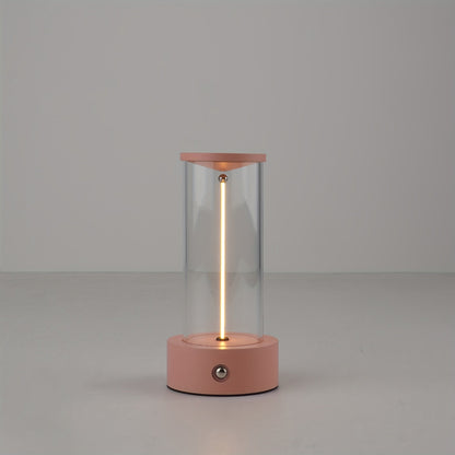 Rechargeable bedside quantum light dimmable with breathing variable light