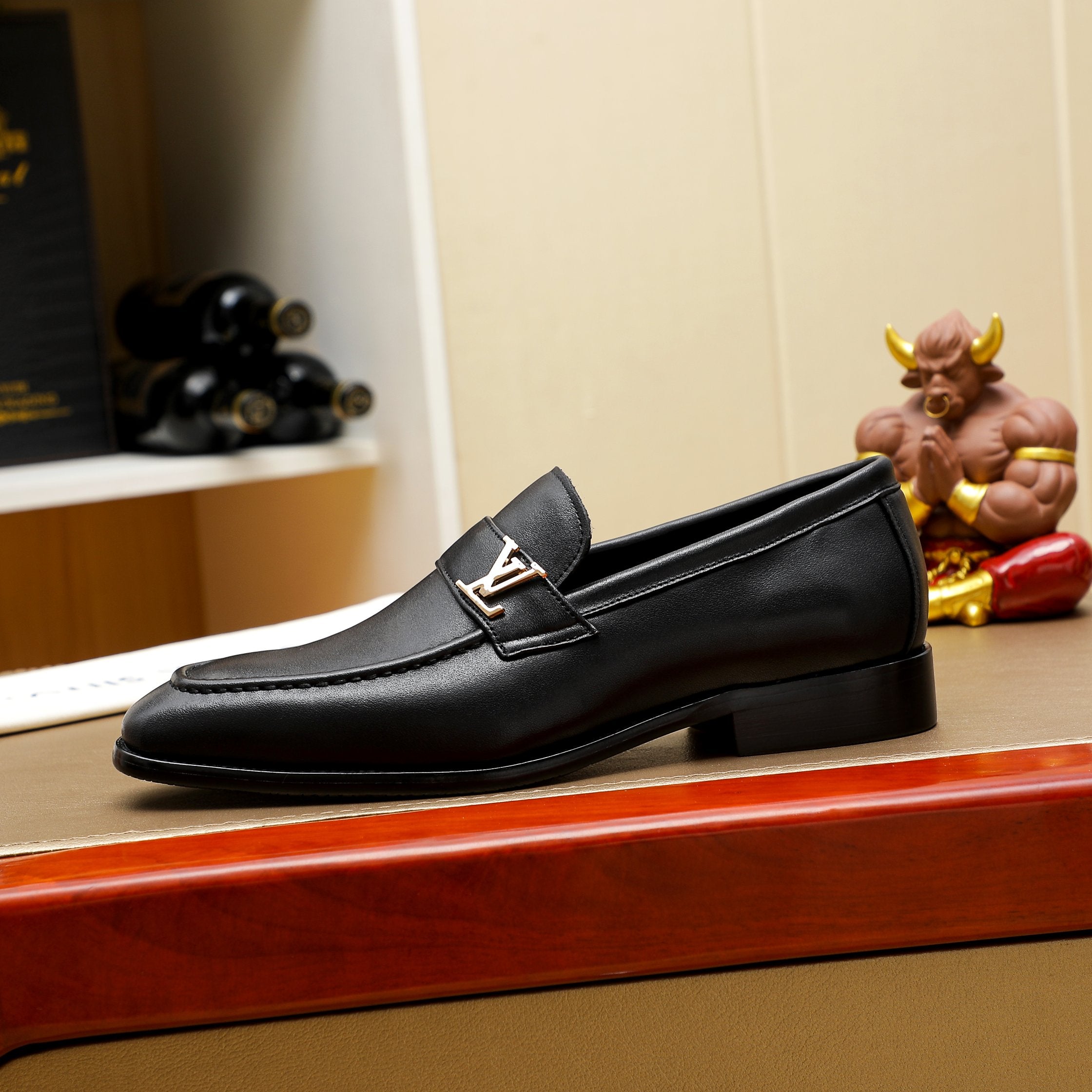 Men's new boutique business leather shoes 0725072802