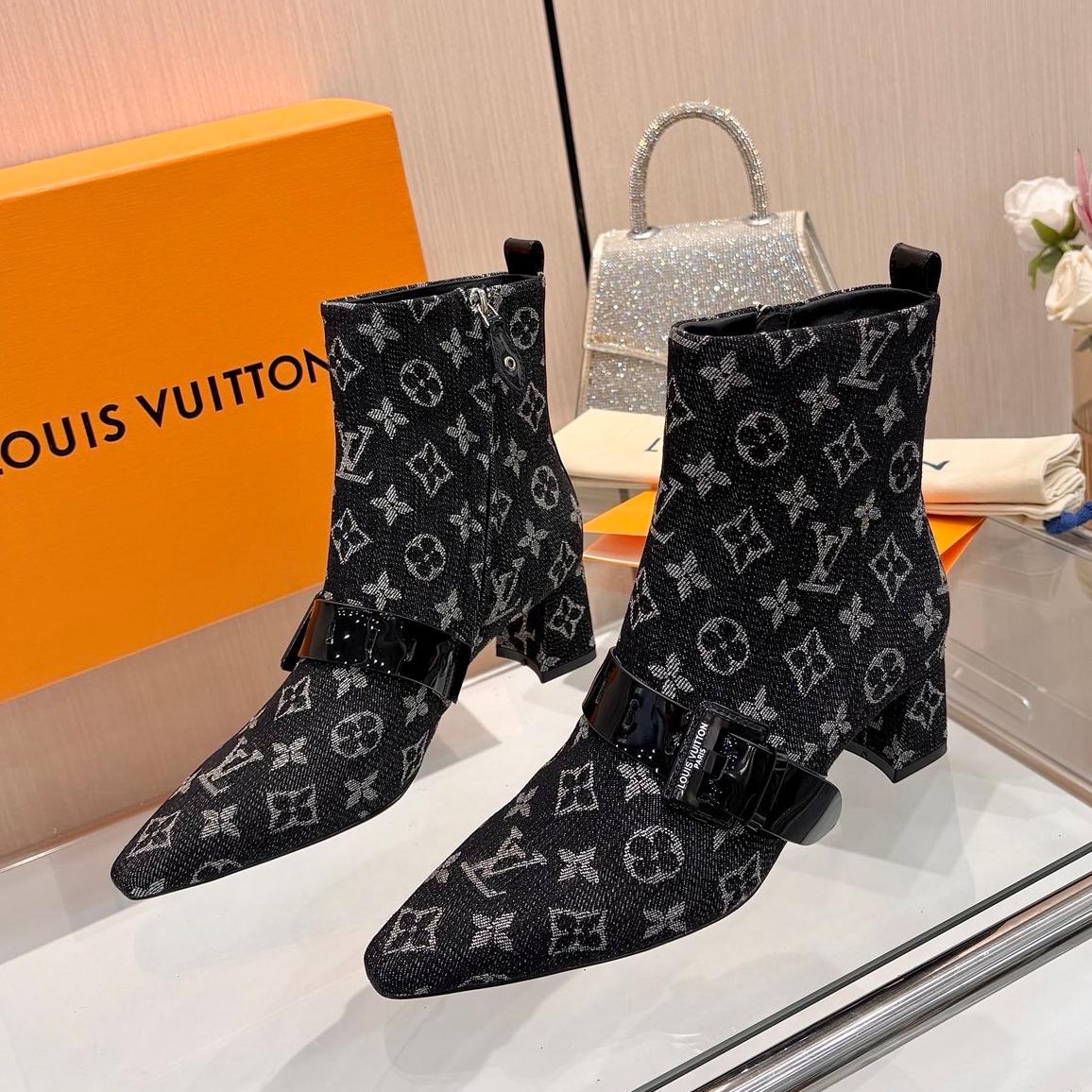 Lvv fashion printing new 4.5cm short boots 0725102002