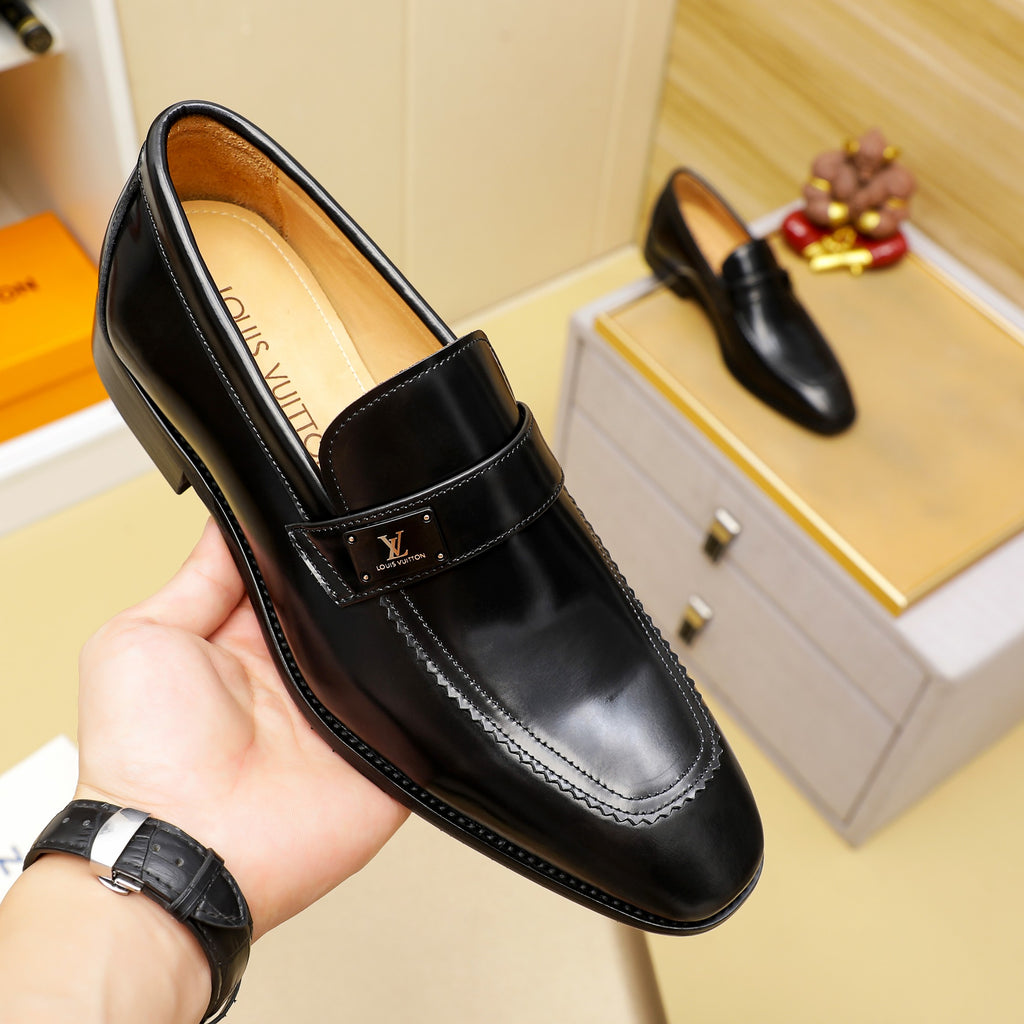 Men's new boutique business leather shoes 0725072801