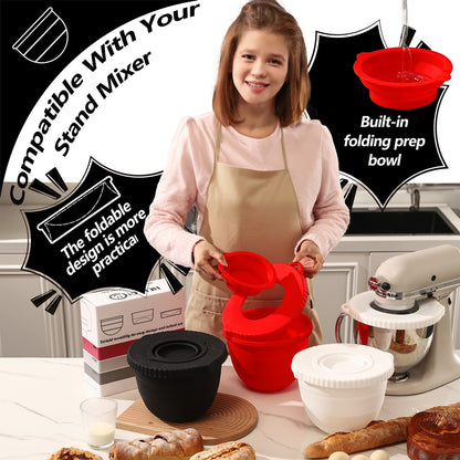 Silicone Bowl Liners for KitchenAid Stand Mixer – No More Splatter