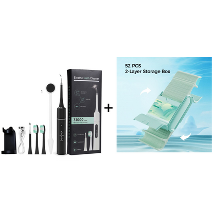 🦷Professional ultrasonic tooth cleaner with multiple functions and speeds
