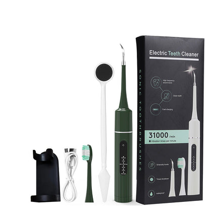 🦷Professional ultrasonic tooth cleaner with multiple functions and speeds