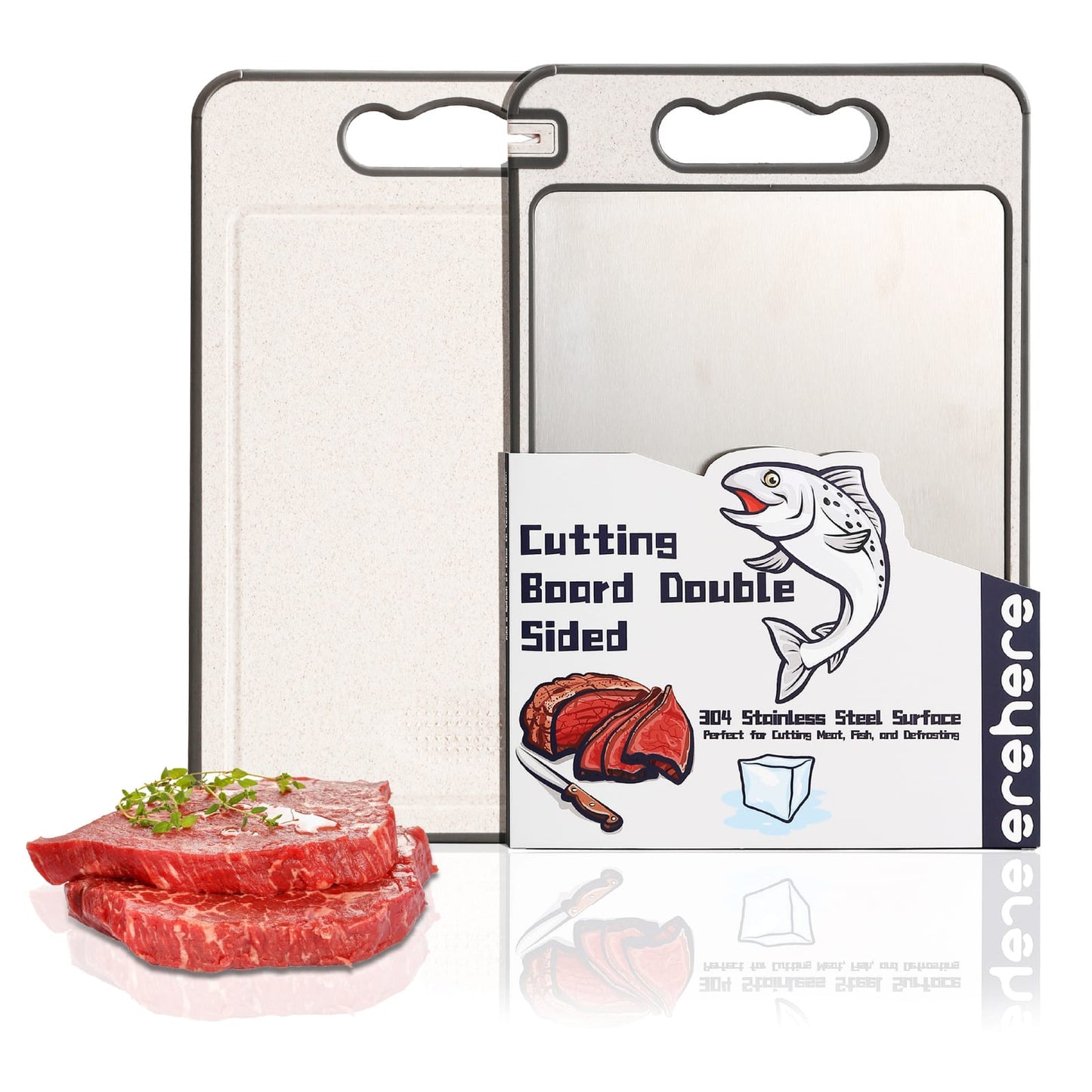 Stainless Steel Cutting Board – Scratch-Resistant Mesh Surface